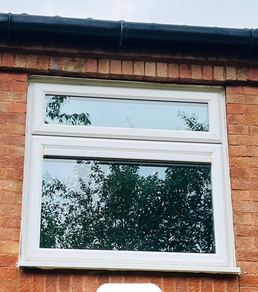 The same window clean after Axora's visit